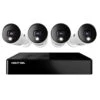 Night Owl Night Owl CL-BTD81-44L Expandable Bluetooth DVR With 4 Wired Ultra HD Spotlight Cameras And 1TB Hard Drive