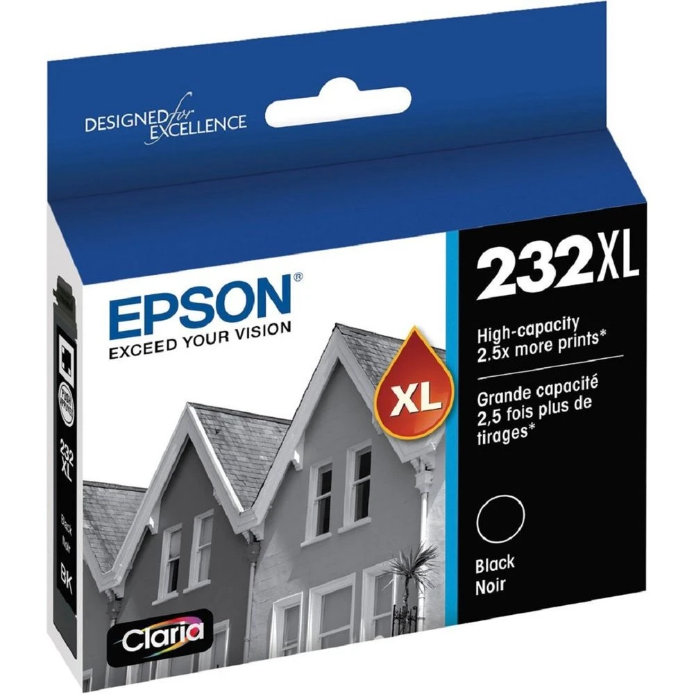 Epson® Epson Epson T232XL120-S T232 High Yield Ink Cartridge Black 3 Epson® Epson Epson T232XL120-S T232 High Yield Ink Cartridge Black - Image 3