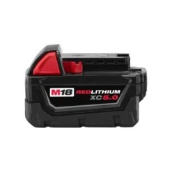 Builders World Wholesale Distribution Milwaukee 48-11-1852 M18 REDLITHIUM XC 5.0 Ah Extended Capacity Battery (2 Pack)