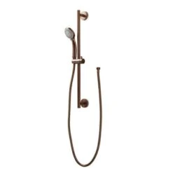 Signature Hardware Signature Hardware KJ8077904-ORB-U Donovan Slide Bar With Traditional Hand Shower - Oil Rubbed Bronze