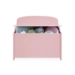 Asstd National Brand Asstd National Brand Kids Wooden Toy Box Pink - PINK ONE SIZE -Digitopia Deals Store 4b731caed45a43d5bfcadbde5e876c4e