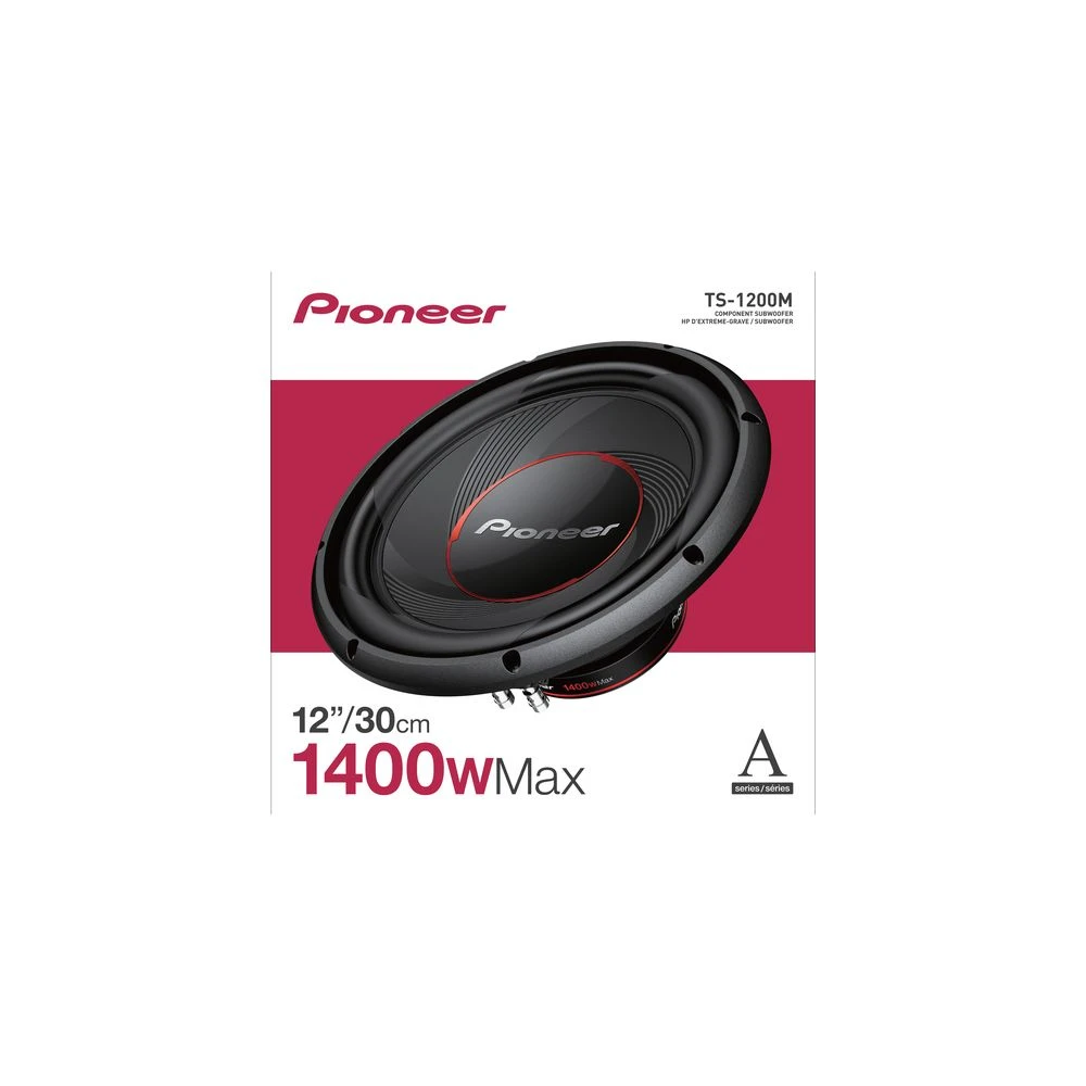 Pioneer Pioneer TS-1200M Subwoofer With 1400W Max Power Automotive 12" 3 Pioneer Pioneer TS-1200M Subwoofer With 1400W Max Power Automotive 12" - Image 3