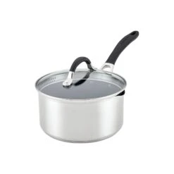 Circulon Circulon Steelshield Stainless Steel 3-Qt. Sauce Pan - SILVER ONE SIZE