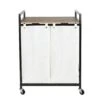 Better Homes & Gardens Better Homes & Gardens BH-A23-06-21 Jace Laundry Sorter Cart With Metal Frame