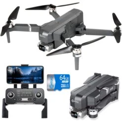 Contixo Contixo F35 RC GPS Drone With 4K UHD Camera 2-Axis Self-Stabilizing Gimbal With 64GB Micro SD & Carrying Case