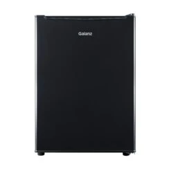 GALANZ Galanz GLR25MBKE02 2.5 Cu Ft One Door Mini Fridge, Black Estar, New