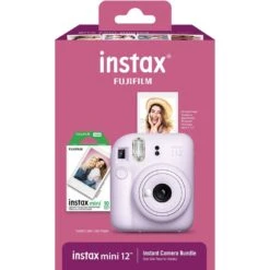 Fujifilm Fujifilm 600023394 Instax Mini 12 Lilac Purple Holiday Bundle - Purple 26MP