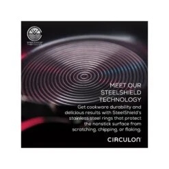 Circulon Circulon Steelshield Stainless Steel 3-Qt. Sauce Pan - SILVER ONE SIZE -Digitopia Deals Store 5befac7561134ed9b706cfbedb402c9a