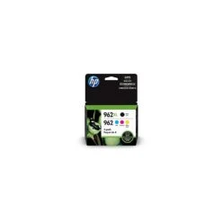 HP HP 3JB34AN 962XL High Yield Black And HP 962 Cyan, Magenta, Yellow Original Ink Cartridges, Pack Of 4