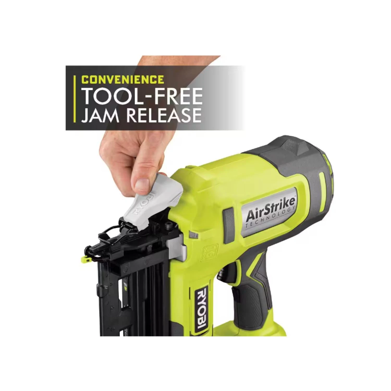 Ryobi Ryobi P326 ONE+ 18V AirStrike 16-Gauge Cordless Finish Nailer (Tool Only) 3 Ryobi Ryobi P326 ONE+ 18V AirStrike 16-Gauge Cordless Finish Nailer (Tool Only) - Image 3