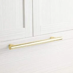 Signature Hardware Signature Hardware 450272 18" Avignon Solid Brass Appliance Pull, Polished Brass