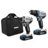 Hart Hart HPCK252B 20-Volt Cordless Brushless Drill And Impact Combo Kit With 10" Storage Bag