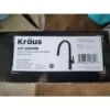 Kraus Kraus KPF-2820MB Oletto Single Handle Pull-Down Kitchen Faucet, 17 Inch, Matte Black