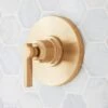 Signature Hardware Greyfield Pressure Balance Shower Valve Trim - Brushed Gold