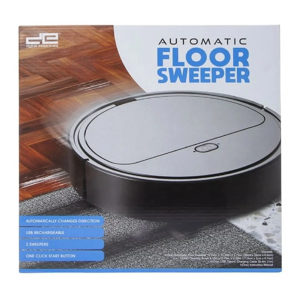Digital Essentials Digital Essentials Automatic Floor Sweeper 2 Digital Essentials Digital Essentials Automatic Floor Sweeper - Image 2