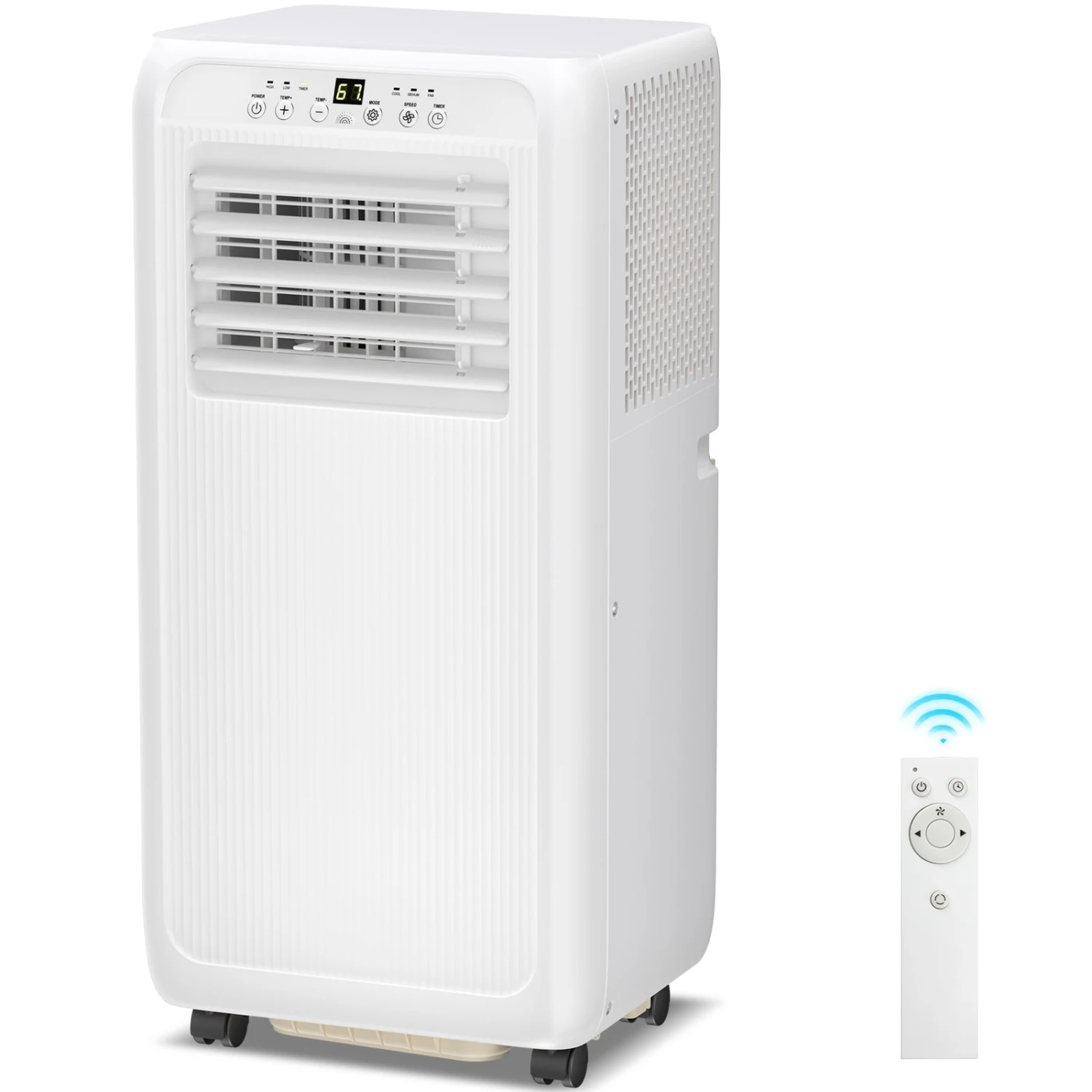 LHRIVER Lhriver FDP29-2026V1R3-LH-N Portable Air Conditioner With Window Kits 6000BTU (10000 BTU ASHRAE) - White 1 LHRIVER Lhriver FDP29-2026V1R3-LH-N Portable Air Conditioner With Window Kits 6000BTU (10000 BTU ASHRAE) - White