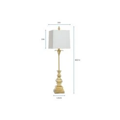 StyleCraft Stylecraft 33.5" Silanti 2-Pc. Lamp Set - GOLD ONE SIZE 7 StyleCraft Stylecraft 33.5" Silanti 2-Pc. Lamp Set - GOLD ONE SIZE -Digitopia Deals Store 65f2973d3c9544b48a802e7b88312766