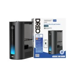 Dreo DREO DWHM03S 1.6 Gal Smart Cool/Warm Mist Humidifier, Black -Digitopia Deals Store 681f9d4edb7e47c0864064764b981260