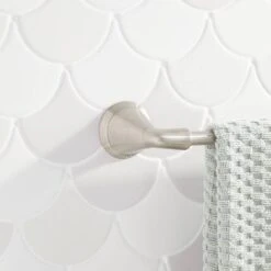 Signature Hardware 24" Provincetown Towel Bar - Brushed Nickel