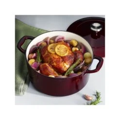 Tramontina Tramontina Gourmet 5.5-Qt. Cast Iron Dutch Oven - MAJOLICA RED ONE SIZE 7 Tramontina Tramontina Gourmet 5.5-Qt. Cast Iron Dutch Oven - MAJOLICA RED ONE SIZE -Digitopia Deals Store 6d3cc8c17ab74436a45ad1ce0f3cda81