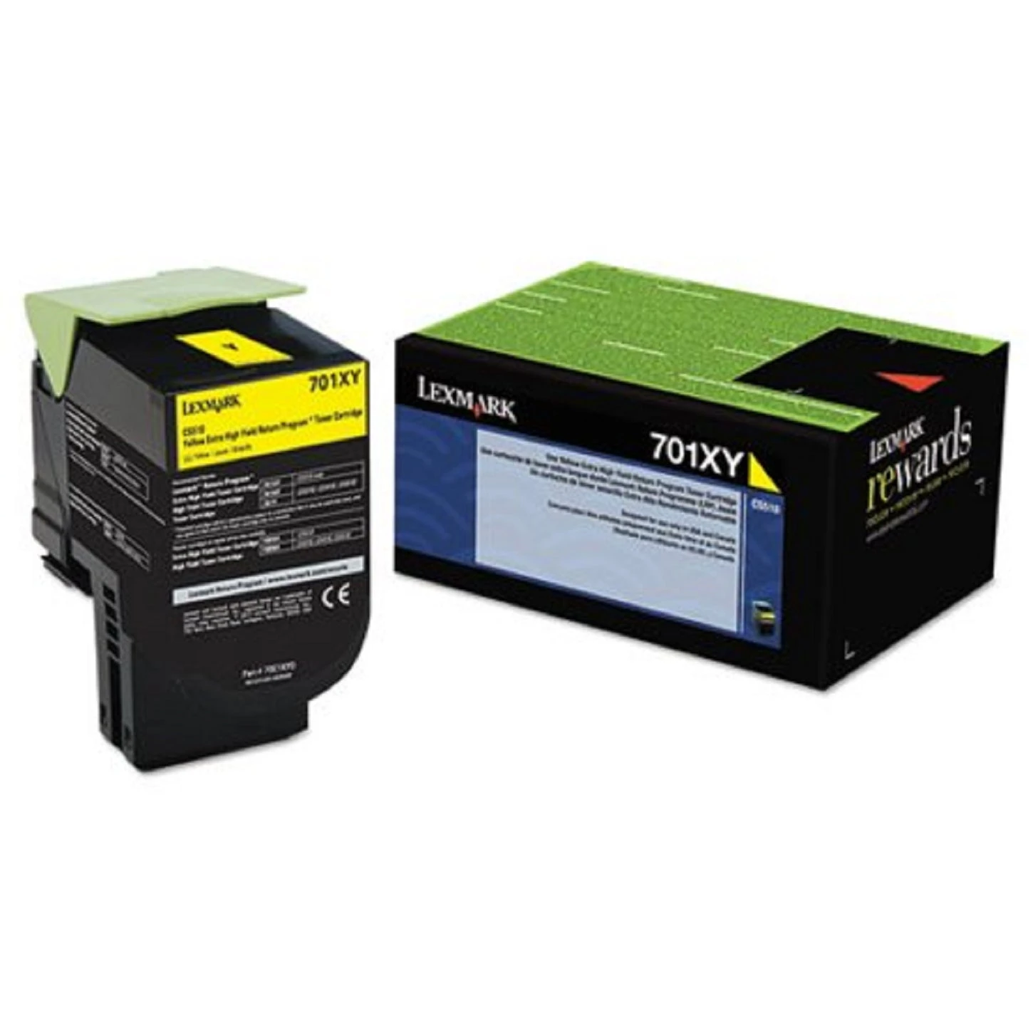Lexmark™ Lexmark Lexmark 5754 70C1XY0 70c1xy0 (lex-701xy) Extra High-yield Toner 4000 Page-yield Yellow 1 Lexmark™ Lexmark Lexmark 5754 70C1XY0 70c1xy0 (lex-701xy) Extra High-yield Toner 4000 Page-yield Yellow