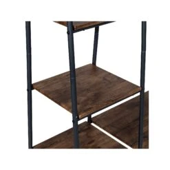 Honey Can Do Honey Can Do Black/Natural Freestanding Open Closet GAR-09567 - BLACK ONE SIZE -Digitopia Deals Store 6ef6d91b1ab8439f85598d526b9e704c