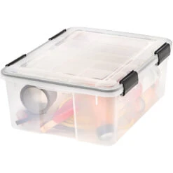 IRIS USA, Inc IRIS 30-Quart Weathertight Storage Box, Clear 8 IRIS USA, Inc IRIS 30-Quart Weathertight Storage Box, Clear -Digitopia Deals Store 6f8104ca6d5644f99ab5a13a2a2a7d78 71502549 574e 4667 bbff 17fc7a020a9d