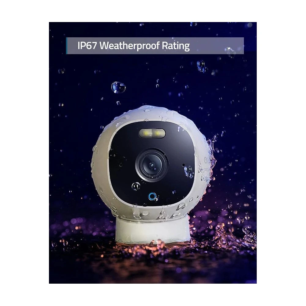 Eufy Eufy T8441Z21-4 SoloCam With Spotlight 2K Wired Outdoor Surveillance Camera, AI Detection, Built In Spotlight 4 Eufy Eufy T8441Z21-4 SoloCam With Spotlight 2K Wired Outdoor Surveillance Camera, AI Detection, Built In Spotlight - Image 4