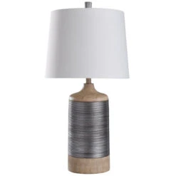 StyleCraft StyleCraft L317808DS Haver Hill - 32in Cast Body Table Lamp