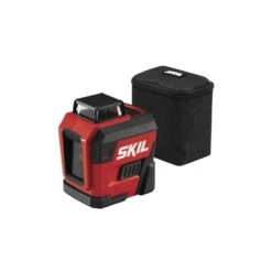 SKIL SKIL LL932201 Red Beam Self-Leveling Cross-Line 360 Laser Level Kit 65-ft