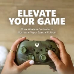 Microsoft Microsoft QAU-00103 Xbox Wireless Controller - Nocturnal Vapor Special Edition, Green -Digitopia Deals Store 791e51820d074fdc911c1062e9d36020