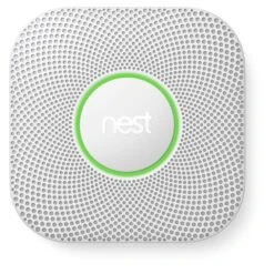Google Nest S3000BWES Protect Smoke & Carbon Monoxide Alarm, Battery (2nd Gen)