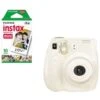 Fujifilm Fujifilm 7s Instax Mini White + 10 Exposures Instant Film Camera