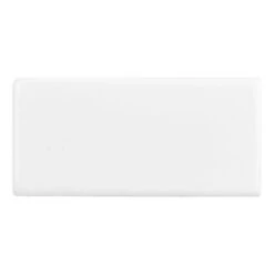 Signature Hardware SH129009WH Cromwell Rectangular Vessel Sink - Right Faucet Hole -Digitopia Deals Store 7cc617a074a241aea14d9637b5a208fc