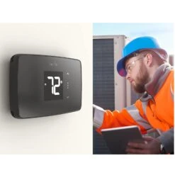 Emerson Thermostats Emerson Thermostats ST25 Sensi Lite Smart Programmable Thermostat, Black -Digitopia Deals Store 7e78edf873bb44d6a46d21f9de303aa4