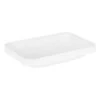 Signature Hardware Resser Rectangular Semi-Recessed Sink - White