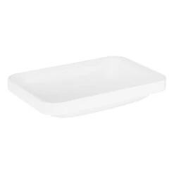 Signature Hardware Resser Rectangular Semi-Recessed Sink - White