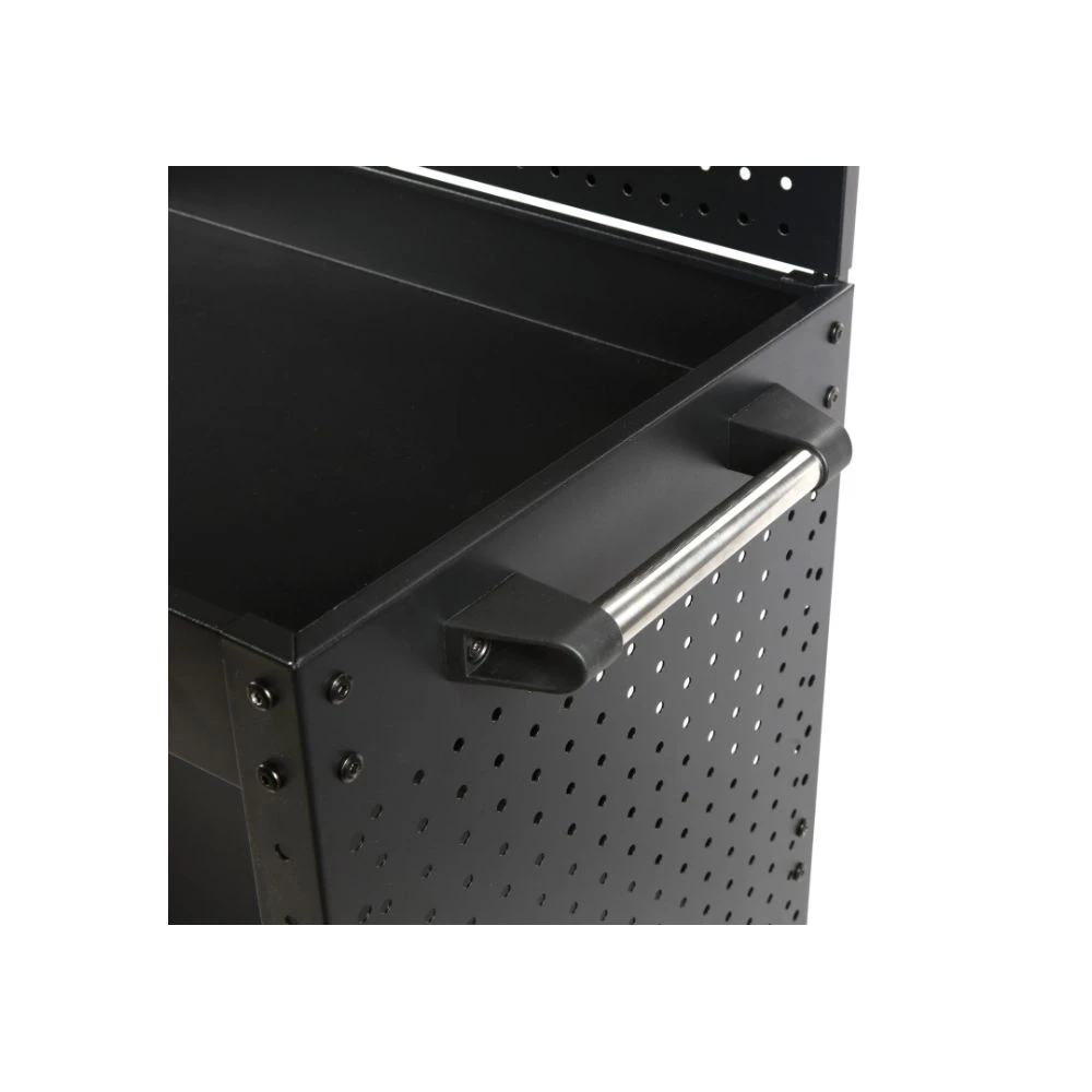 WORKPRO WORKPRO Rolling Service Utility Cart With Steel Pegboard Storage, Tool Cart 5 WORKPRO WORKPRO Rolling Service Utility Cart With Steel Pegboard Storage, Tool Cart - Image 5