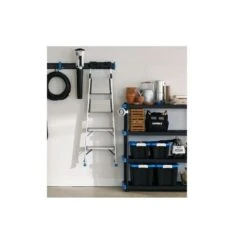 Hart Hart 206311 17 Gallon Heavy Duty Latching Plastic Storage Box, Black Base/Blue Lid, Set Of 4 -Digitopia Deals Store 82e40208d00f49e4b13ba9b6e486dfb1