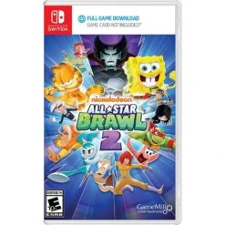Nickelodeon Nickelodeon All Star Brawl 2-Code In Box Standard Edition, Nintendo Switch