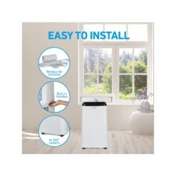Coby Coby 4-In-1 Ac Unit, Heater, Dehumidifier & Fan, 12,000 Btu Portable Air Conditioner CBPAC815H - WHITE ONE SIZE 7 Coby Coby 4-In-1 Ac Unit, Heater, Dehumidifier & Fan, 12,000 Btu Portable Air Conditioner CBPAC815H - WHITE ONE SIZE -Digitopia Deals Store 840b5149c7624e33a3b163d2a5280faa