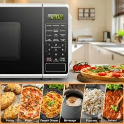 Mainstays Mainstays MS8436127995-03 0.7 Cu Ft Countertop Microwave Oven, 700 Watts, White -Digitopia Deals Store 86b7ed7d1807490e808c5263c8eb62fe