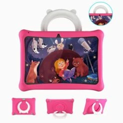 SGIN SGIN C10 10'' 2GB RAM 64GB ROM Android 12 Quad Core 1.6Ghz Allwinner 133 Kids Tablet, Pink