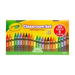 Crayola Crayola Classroom Set Crayons Teacher Supplies 240 Count