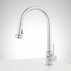 Signature Hardware SIGNATURE HARDWARE SHXCRD100ECP Single Handle Pull Down Kitchen Faucet In Polished Chrome -Digitopia Deals Store 8ba04e512c79400ba48c8ec732e2727f