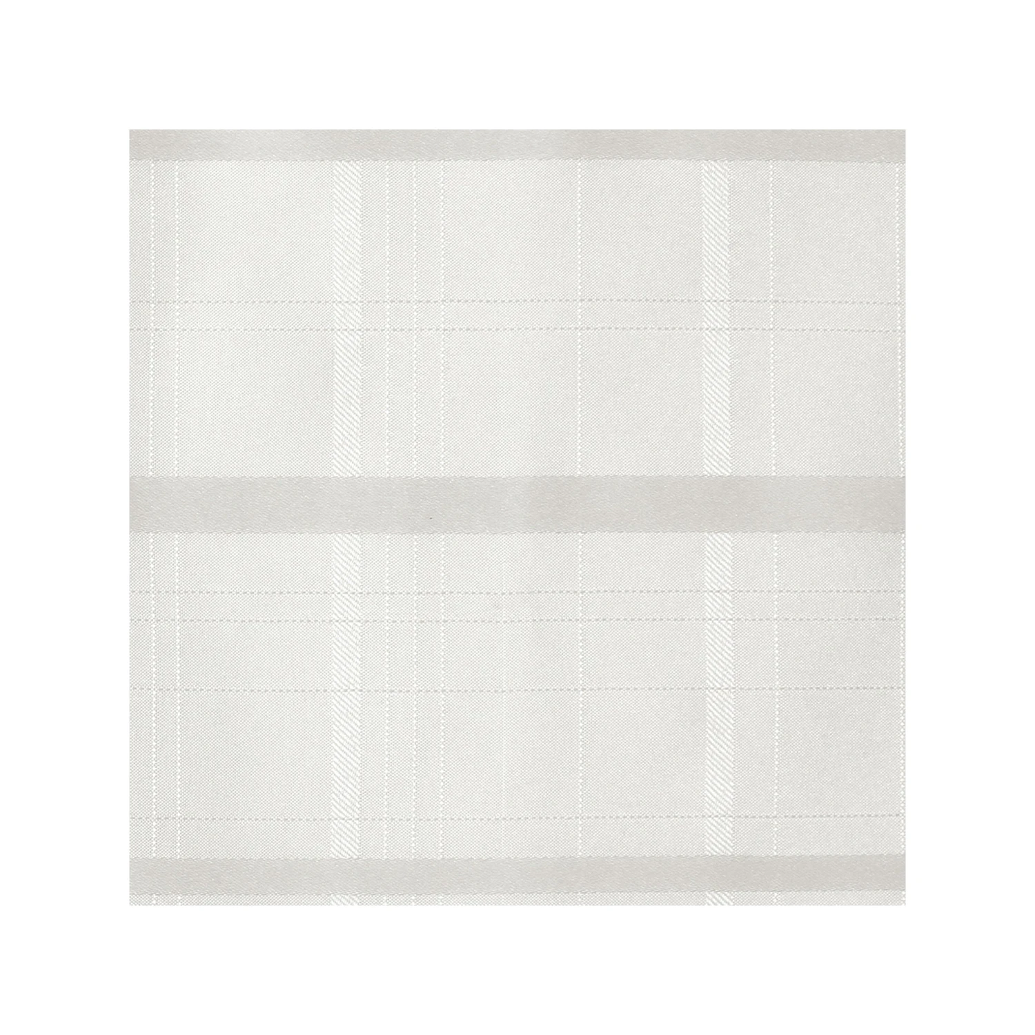 Elrene Home Fashions Elrene Home Fashions Elegance Plaid Jacquard Tablecloth - WHITE ONE SIZE 2 Elrene Home Fashions Elrene Home Fashions Elegance Plaid Jacquard Tablecloth - WHITE ONE SIZE - Image 2