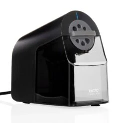 X-acto X-ACTO 1670X Electric Pencil Sharpener With Six Size Dial, XL Shavings Bin, Black, 1 Count