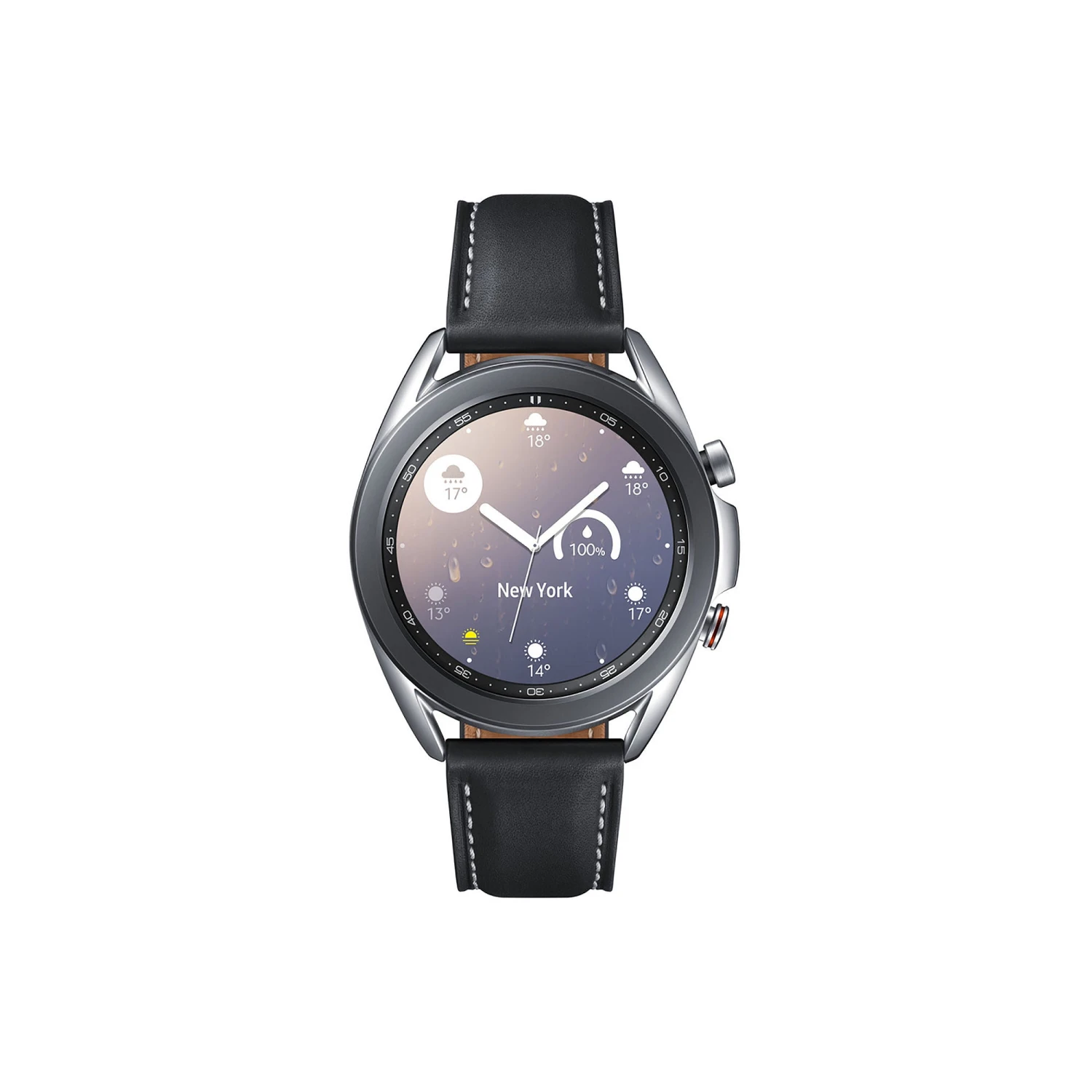 Samsung Samsung SM-R855UZSAXAR Galaxy Watch3 Smartwatch 41mm Stainless LTE - Mystic Silver 2 Samsung Samsung SM-R855UZSAXAR Galaxy Watch3 Smartwatch 41mm Stainless LTE - Mystic Silver - Image 2