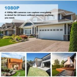 AUOSHI AUOSHI JKSXJ0000232 4pcs Wired Security Camera NVR System With 1TB Hard Drive -Digitopia Deals Store 8d172052a39042b5bd745a29769c3084