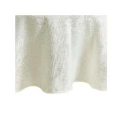 Elrene Home Fashions Elrene Home Fashions Poinsettia Elegance Round/Oval Tablecloth - IVORY ONE SIZE -Digitopia Deals Store 8d66a5c2e6364d8dbf148538c30c400b